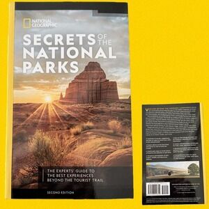 National Geographic Secrets of the National Parks Paperback-‎ Second Edition